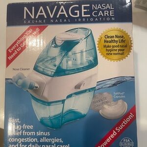 Naväge Nasal Care Saline Nasal Irrigation - Teal & White
